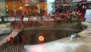 真田丸のジオラマ模型