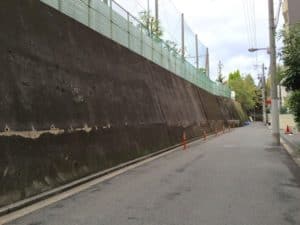 真田丸の崖か？