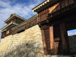 松山城の紫竹門