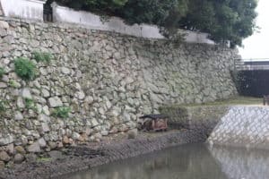 中津城の石垣